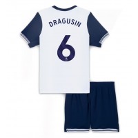 Dres Tottenham Hotspur Radu Dragusin #6 Domaci za djecu 2024-25 Kratak Rukav (+ kratke hlače)